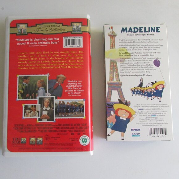VHS Tapes - Madeline - Picture 2 of 9